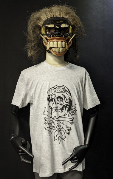 T-Shirt Biker Skull